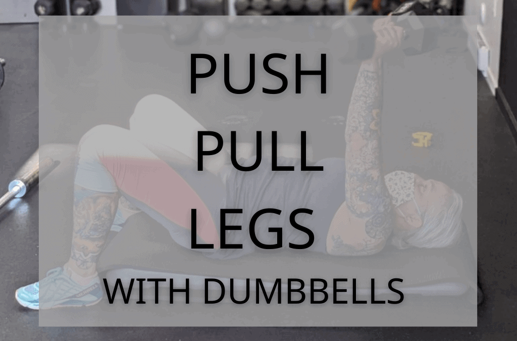 Program: Push/Pull/Legs with Dumbbells